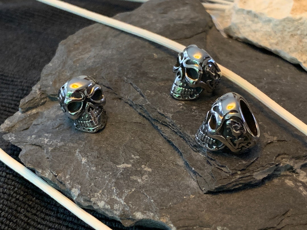 Beard Jewelry, Skull, Viking Jewelry Hair Pearl Asatru Viking Island ...