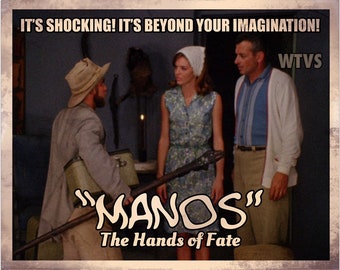 Manos: The Hands of Fate Custom Lobby Card