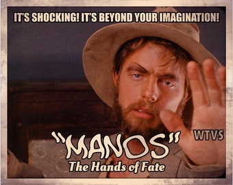 Manos: The Hands of Fate Custom Lobby Card