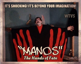 Manos: The Hands of Fate Custom Lobby Card