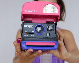 Superbe Polaroid Spicecam – Appareil Photo De Collection, Fonctionnel