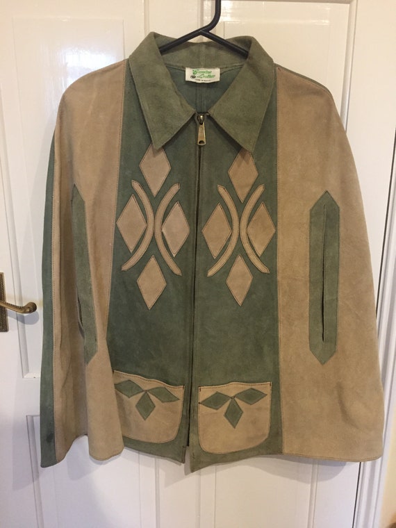 Vintage Mexican jacket poncho