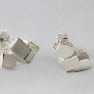 Modern Earrings, CUBE-S image 2