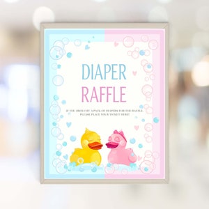 Windeln Zeichen • Nacht Windeln Zeichen Waddle it be Gender Reveal Ideen Windel Lotterielos SOFORT DOWNLOAD 201