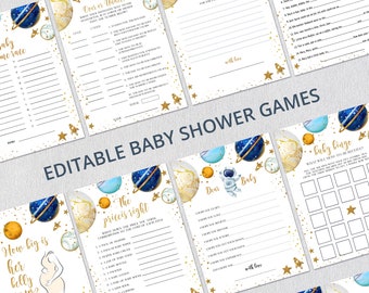 Space Baby Shower | Etsy
