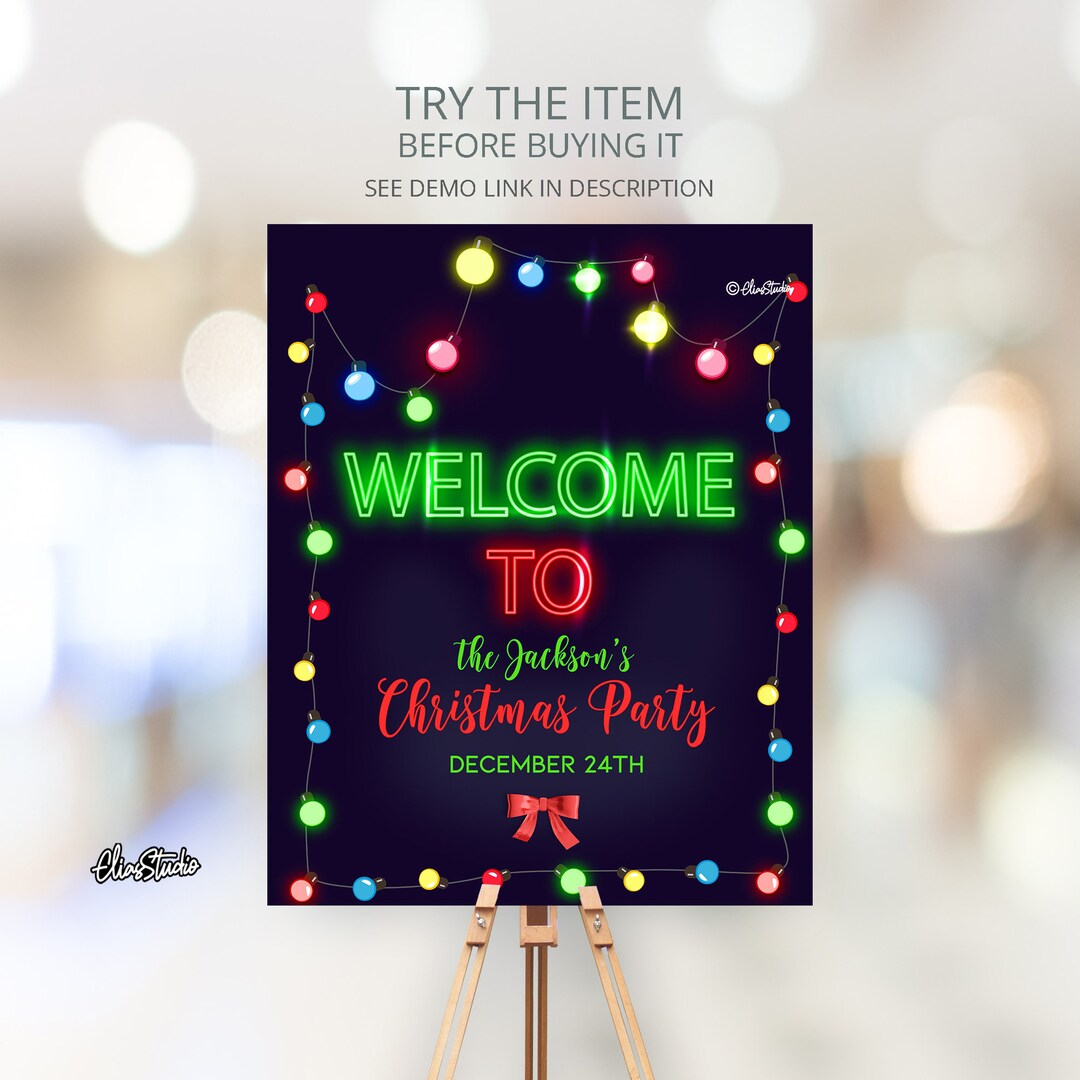 Ugly Christmas Sweater Party Board Template Ugly Sweater Christmas ...