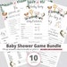 Customizable Printable Safari Baby Shower and Virtual Baby - Etsy