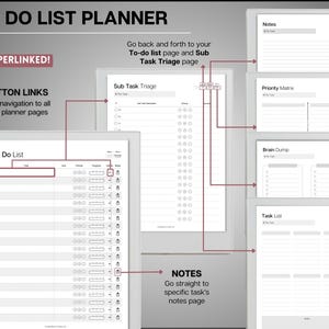 Supernote | ALL ACCESS template pack | 2026 Daily Planner, Digital To Do List, Meeting Minutes, Journal & Notebook, Calendar, a5x, a6x image 5