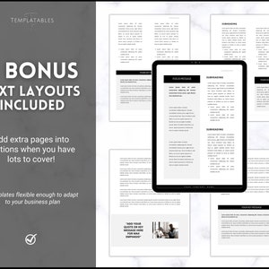 Buy Small Business Plan Template, GOOGLE DOCS Business Planner Proposal ...