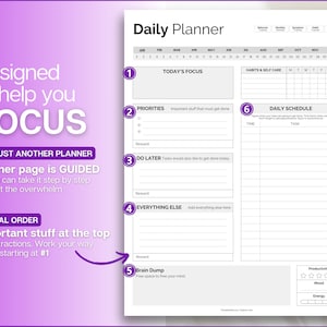 Onenote Planner, ADHD Digital Planner, Neurodivergent Adults, Brain ...