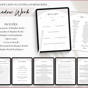 Shadow Work Journal, Digital Guided Journal, 100+ Journal Prompts ...
