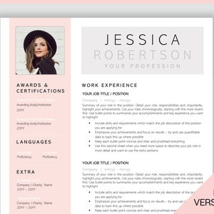 Palavra de modelo de currículo profissional. Modelo de CV Profissional, Design de CV, Modelo de Currículo Executivo, Curriculum Vitae Limpo, Minimalista, Grátis