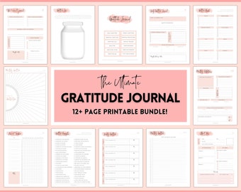 Gratitude Planner Etsy