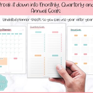 Goal Planner BUNDLE, 2024 Goals Tracker, SMART Goal Setting Kit, New ...