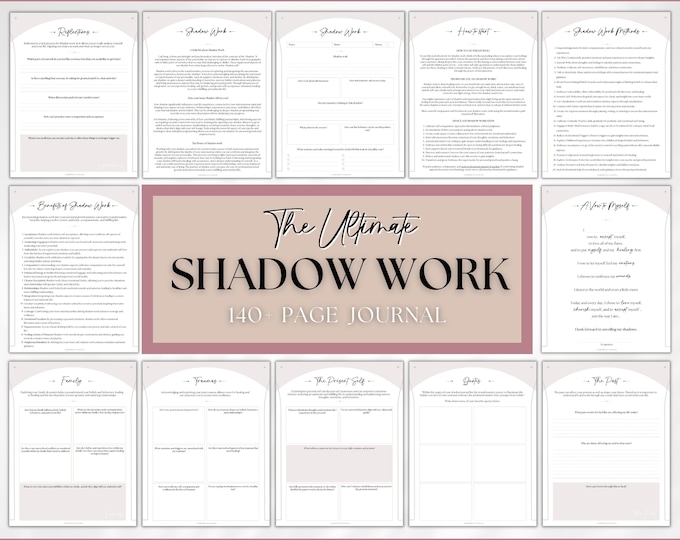 Shadow Work Printable Pages Shadow Work Book of Shadows Pages Shadow ...