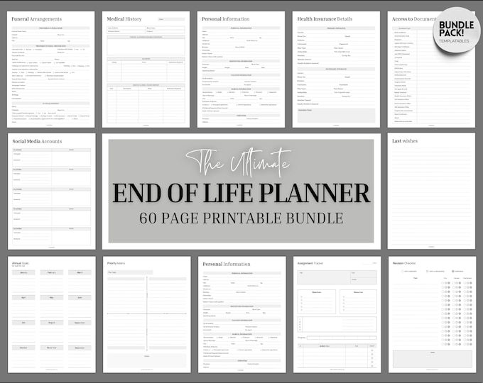 The Original Just in Case Binder: an Emergency and End of Life Planner ...