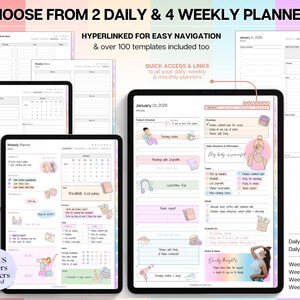 Digital Planner BUNDLE! 12+ Goodnotes Planners! 2026 Daily Weekly ...