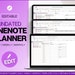 EDITABLE Onenote Planner, UNDATED Digital Planner, Onenote Template ...