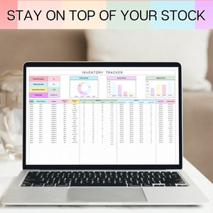 Inventory Tracker Spreadsheet, Small Business Inventory Management ...