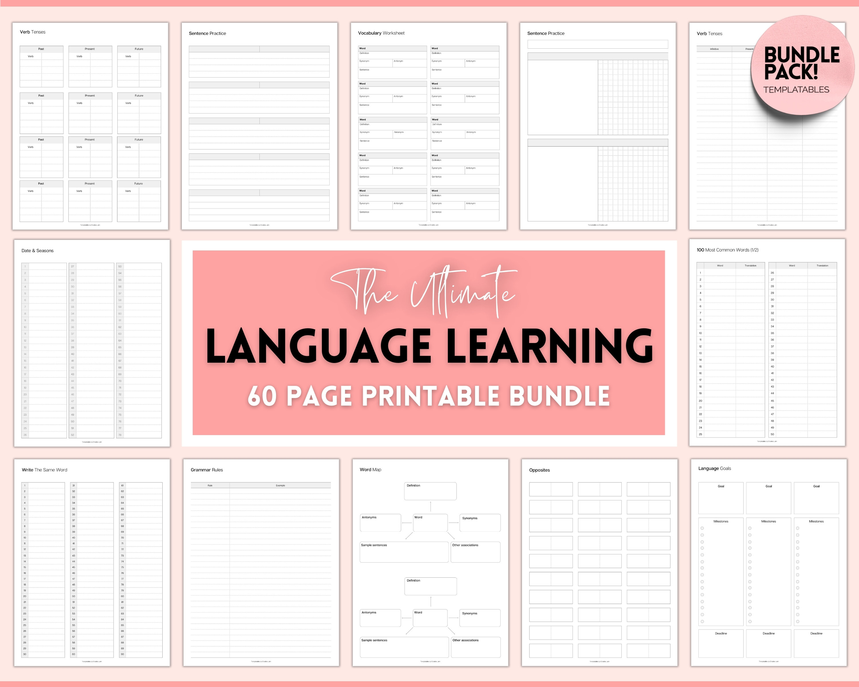 Japanese Study Planner - Etsy