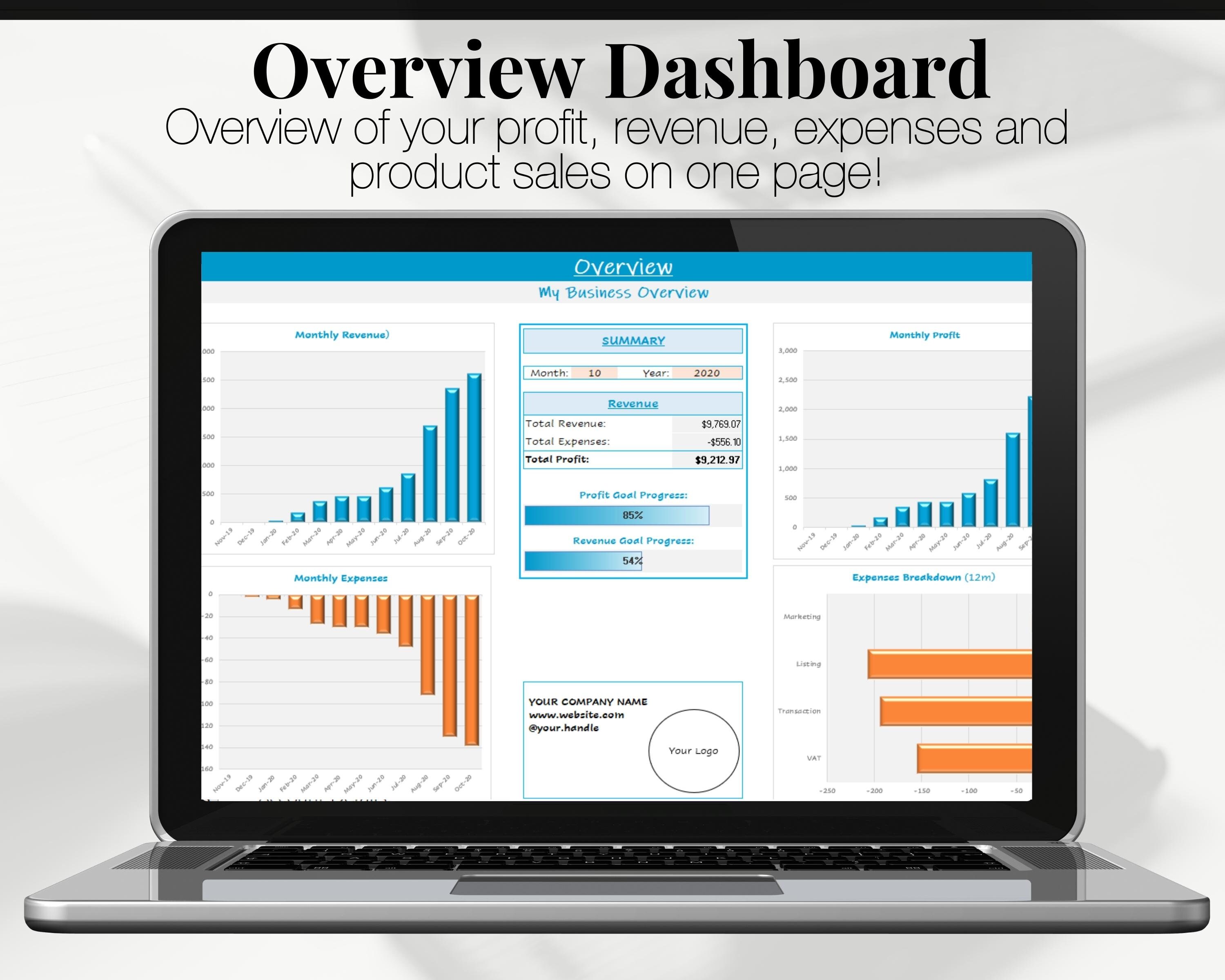 Etsy Business Tracker Automated Spreadsheet for Your - Etsy UK