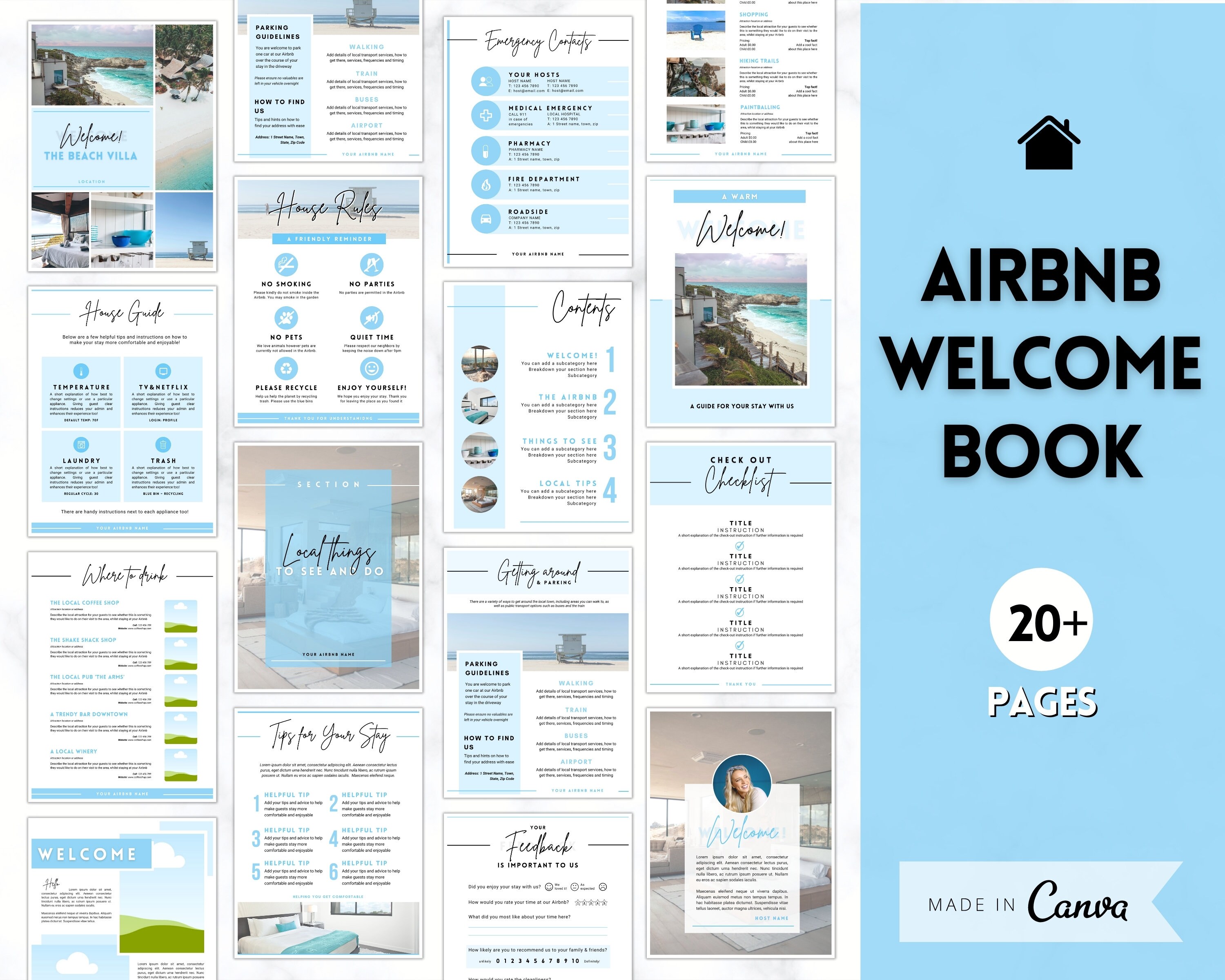 guidebook airbnb template