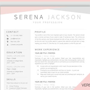 Palavra de modelo de currículo profissional. Modelo de CV Profissional, Design de CV, Modelo de Currículo Executivo, Curriculum Vitae Limpo, Minimalista, Grátis