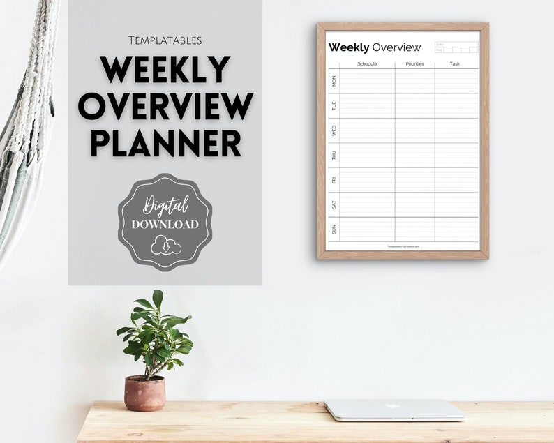 College Student Weekly Planner Printable Weekly Schedule - Etsy
