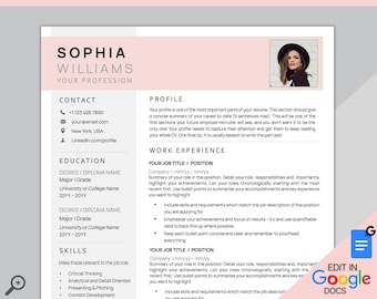 Professionelle Lebenslauf Vorlage für GOOGLE DOCS. Lebenslauf Vorlage Professionell, Lebenslauf Vorlage, Lebenslauf Vorlage, Minimalistisch, Free