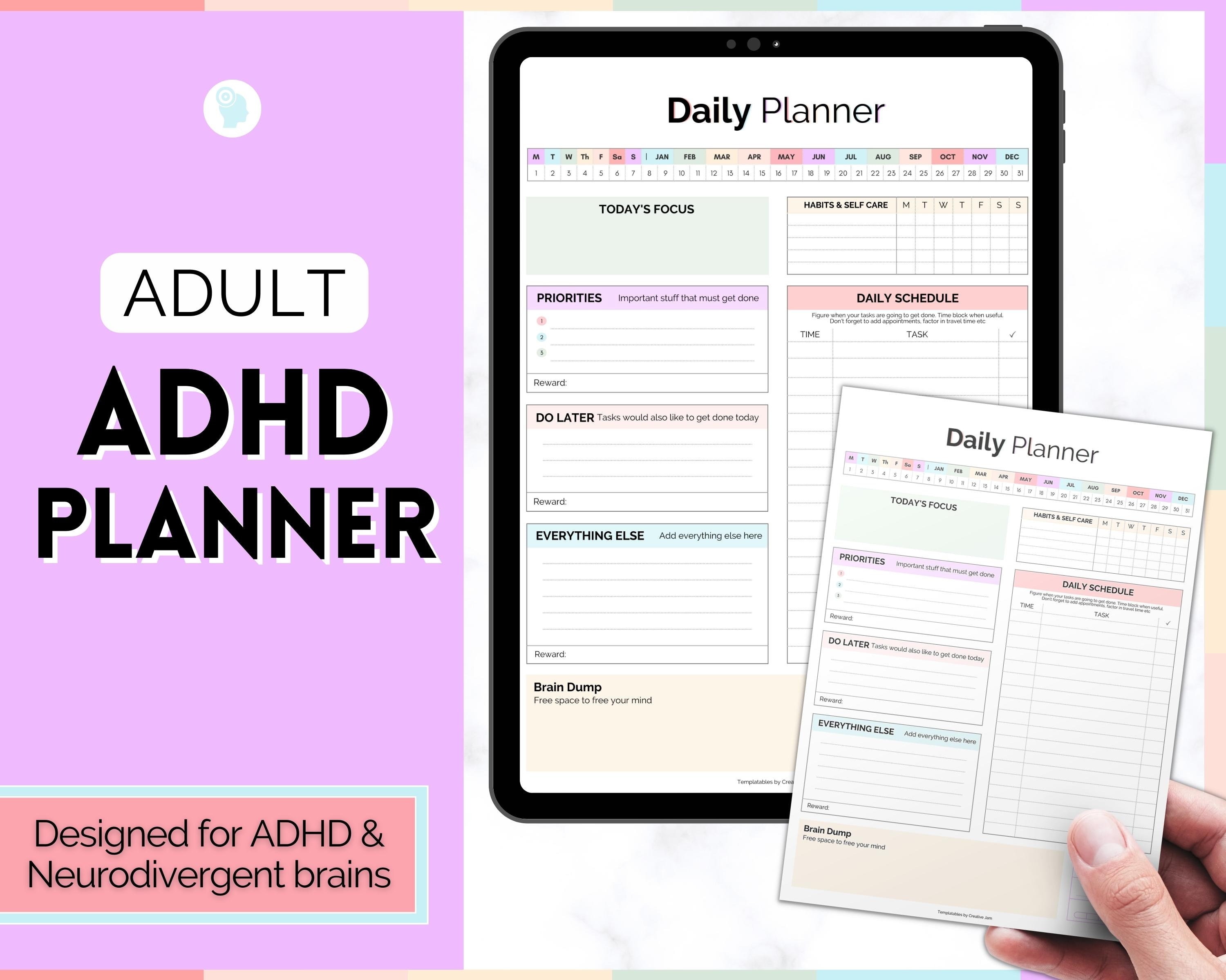 Het AD(H)D Plannenboek - Dé weekplanner voor ADD en ADHD