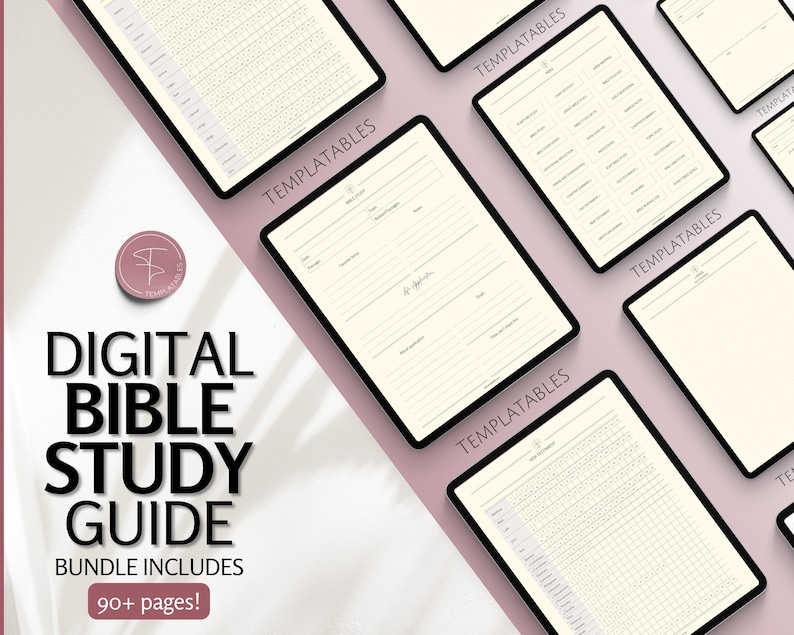 Digital Bible Study Journal, Bible Study Guide Templates, Soap, Notes, Verse Mapping, Christian Prayer, Bible Journaling, GoodNotes, iPad