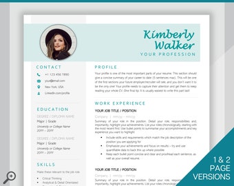 Professional Resume Template Word. CV Template Professional, CV Design, Executive Resume Template, Clean Curriculum Vitae, Minimalist, Free