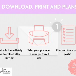 Goal Planner BUNDLE, 2024 Goals Tracker, SMART Goal Setting Kit, New ...