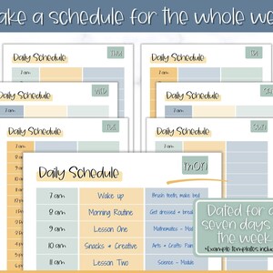 Daily Routine For Nanny Homeschool Daily Schedule, Kids Daily Routine, Chore Chart, Nanny ...