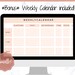 Social Media Planner Printable. Content Creation Calendar. - Etsy