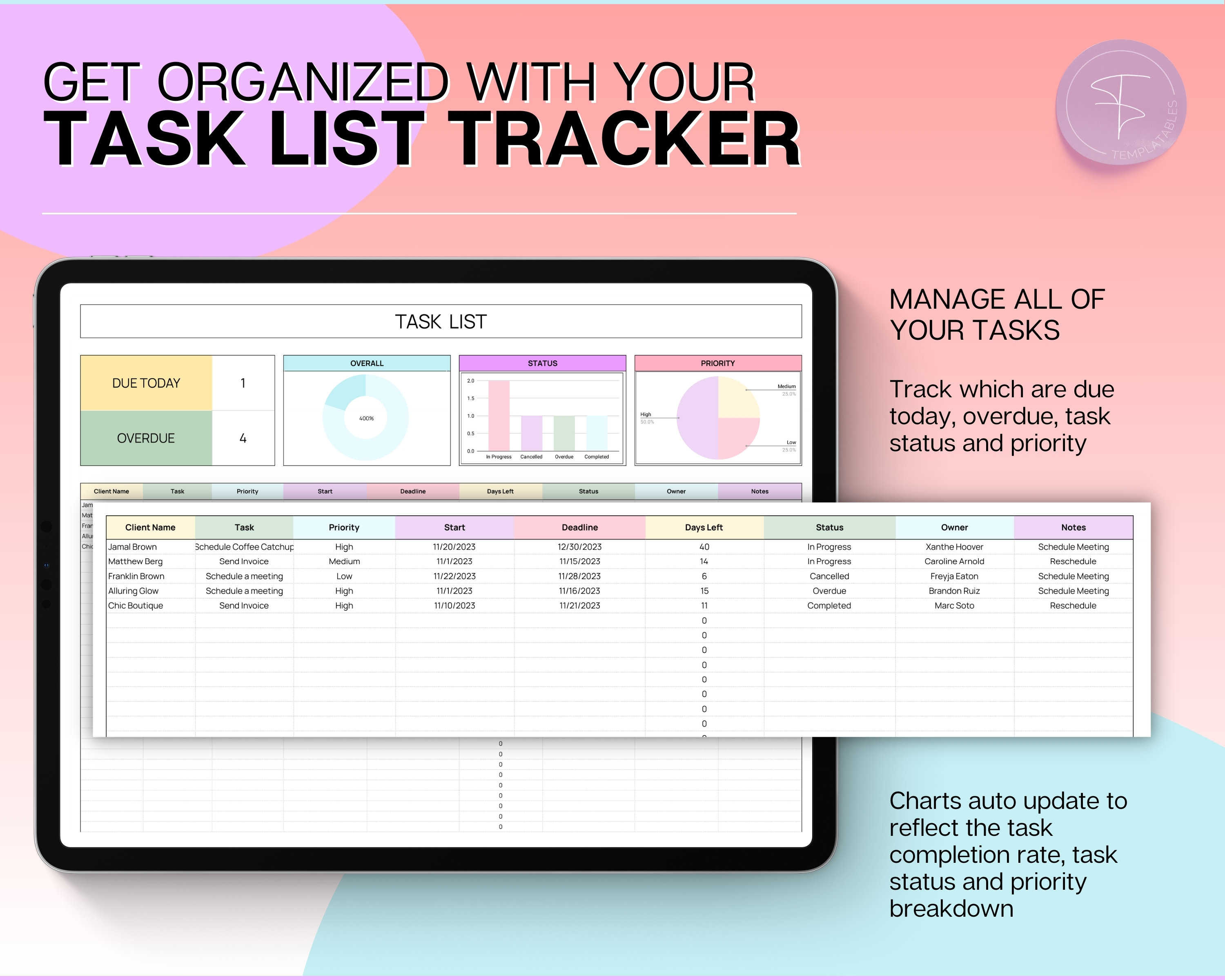 Invoice Examples Task Order Invoice Tracker Spreadsheet, Small Business Invoice Tracking, Invoice ...