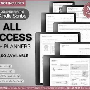 Kindle Scribe tägliches Journal, digitales Journal, digitales Notizbuch, linierte Notizen, Kindle Vorlage, Kindle Planer Digital Tagebuch Kalender Bild 10
