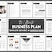 Small Business Plan Template, GOOGLE DOCS Business Planner Proposal ...