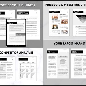 Buy Small Business Plan Template, GOOGLE DOCS Business Planner Proposal ...