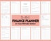 Finance Planner BUNDLE! Budget Planner Templates, Financial Savings Tracker Printable Binder, Monthly Debt, Bill, Spending, Expenses Tracker 