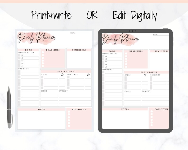 editable daily to do list editable daily to do list