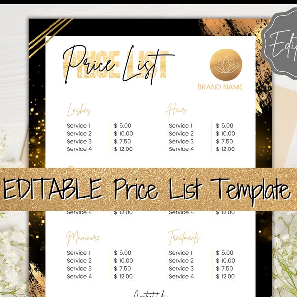 Tumbler Price Sheet Etsy