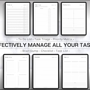 Digital Project Planner! Project Tracker, Project Management, Digital ...