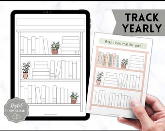 Reading Journal - Reading Log, Reading Challenge Trackers, Library Log –  The Artisan Life