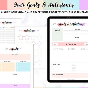 Weight Loss Journal, Weightloss Tracker, Fitness Planner Printable, Weight Loss Chart, Pounds Lost, Body Measurements, Meal Planner image 8