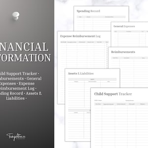 Custody Binder, Child Custody Journal, Printable Child Custody Planner ...