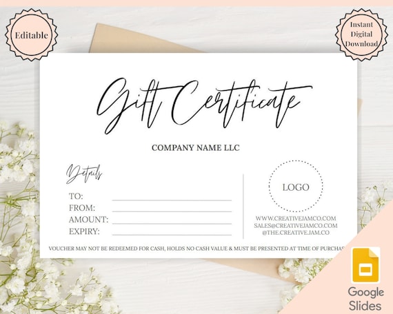 Stock Certificate Free Google Docs Template 