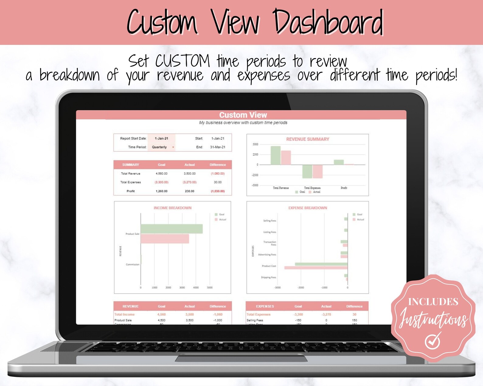 Etsy Small Business Tracker Editable Google Sheets for Your - Etsy Canada