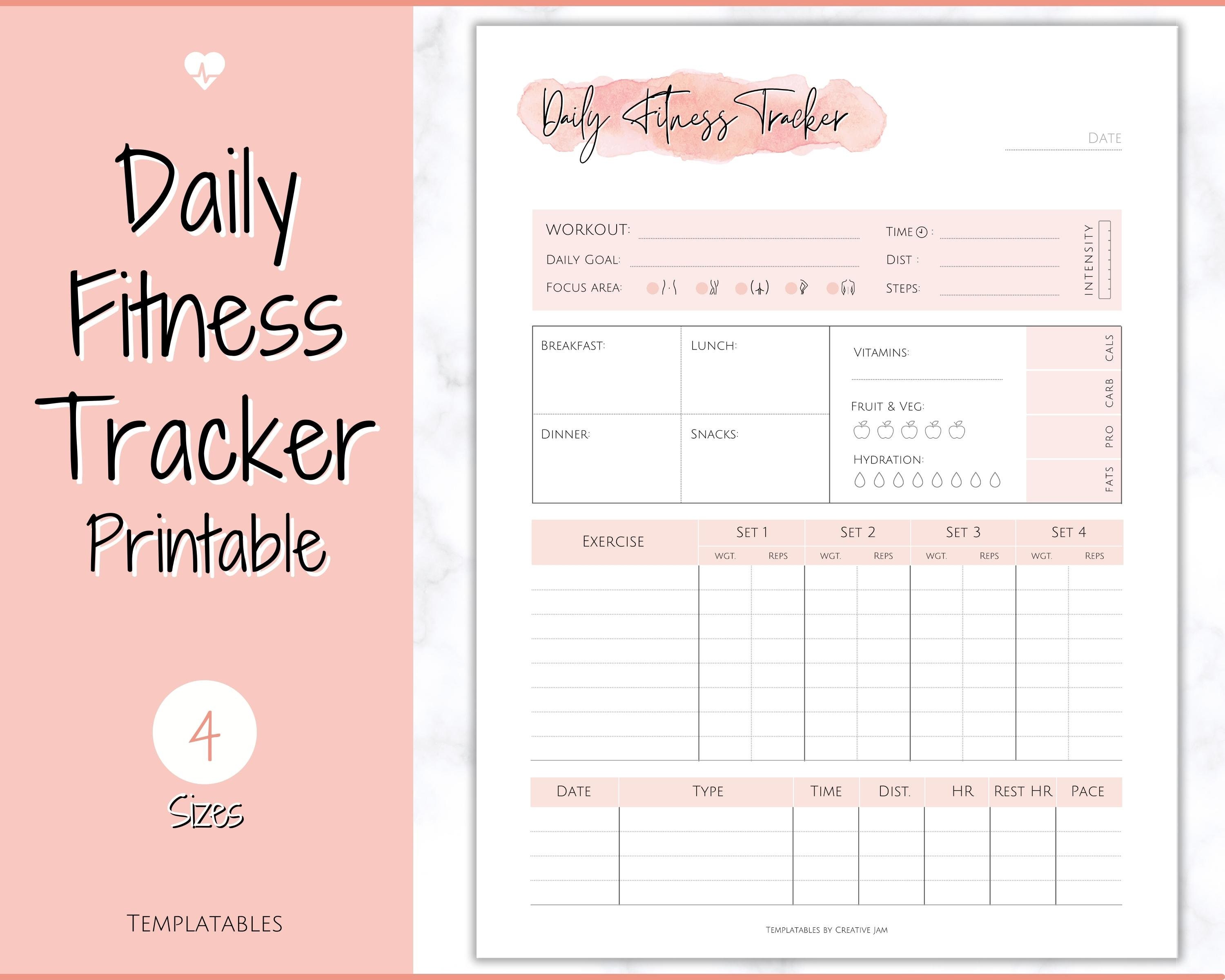 Daily fitness workout sales