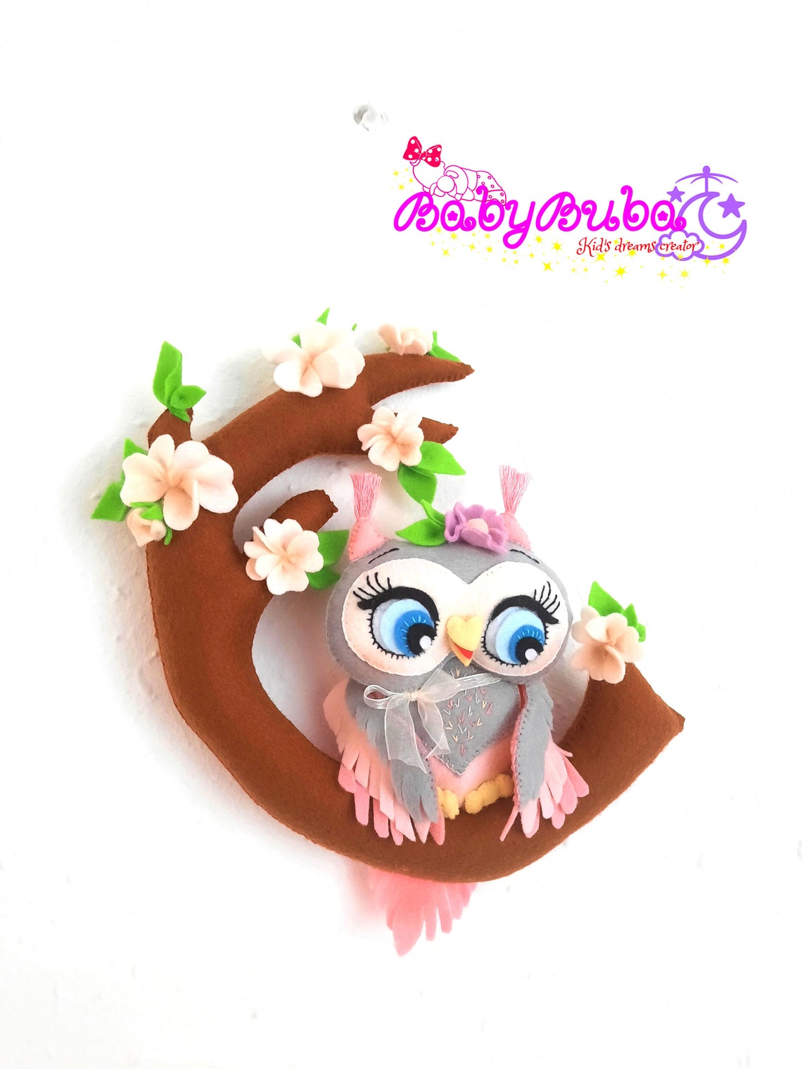 Owl Baby Room Decor Owl Wall Baby Room Decor Woodland Animals Etsy